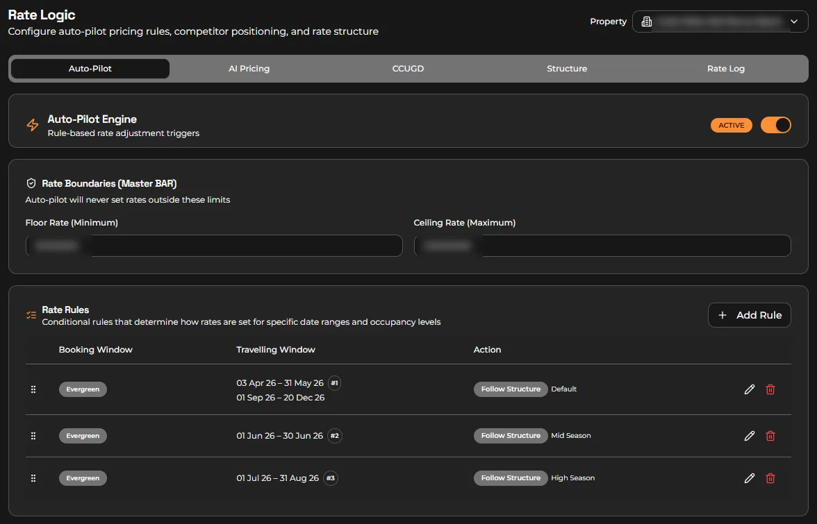 Auto-Pilot view in Revbot